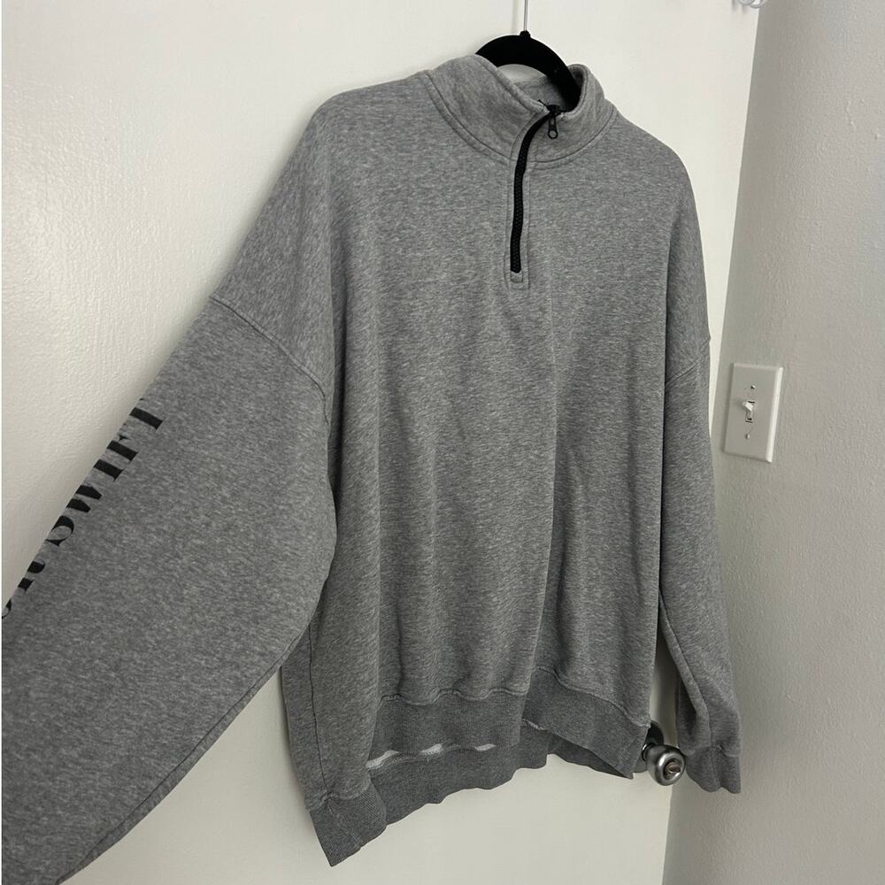 Taylor Swift Eras Tour Gray Quarter Zip